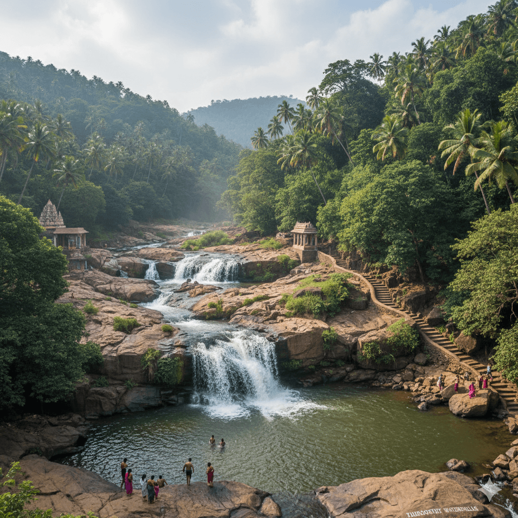 thirumoorthy waterfalls
